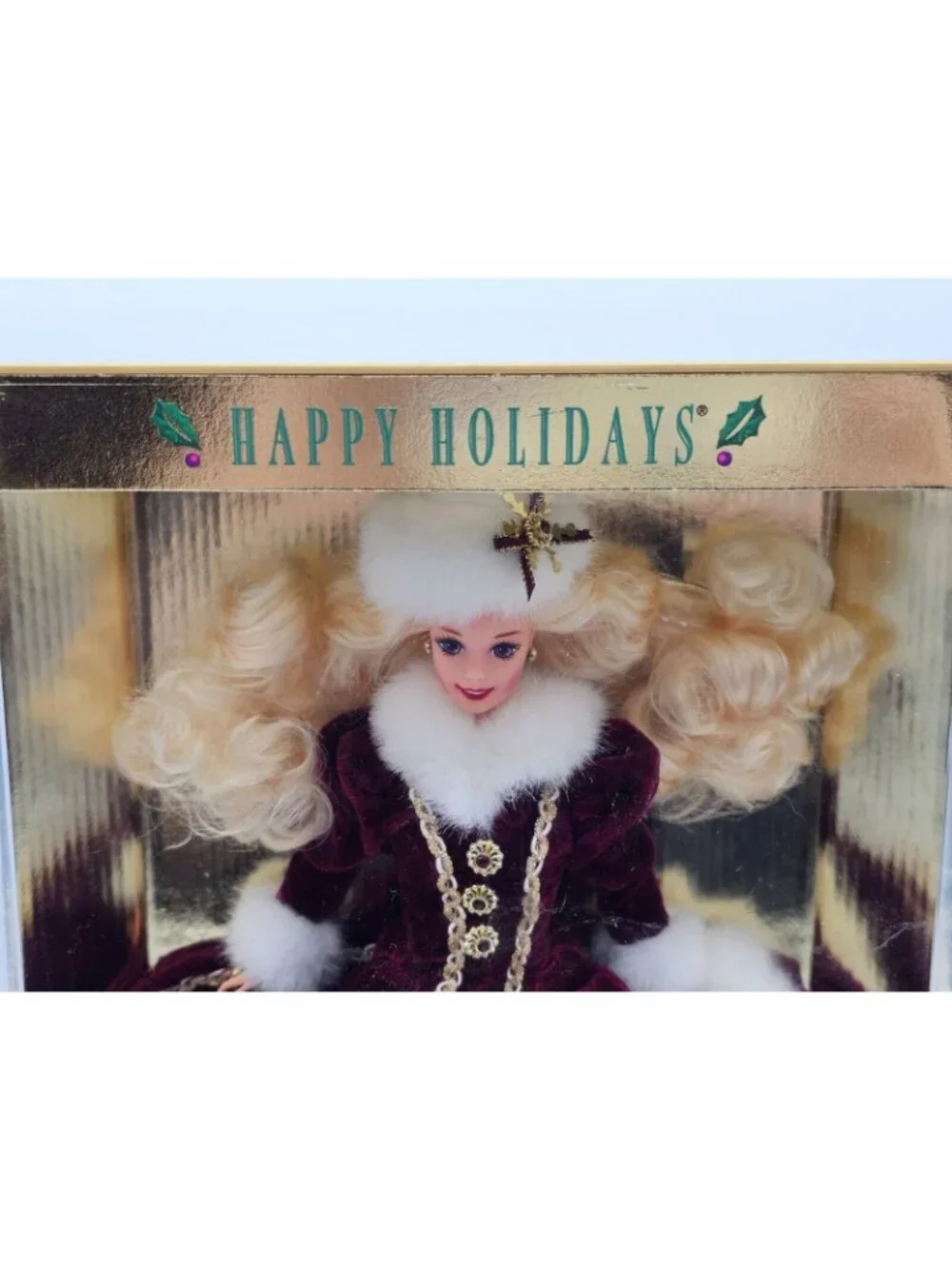Barbie Holiday 1996 Christmas Happy Holidays Barbie Doll Mattel Special Edition